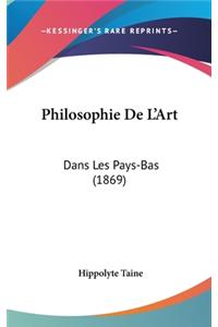 Philosophie De L'Art