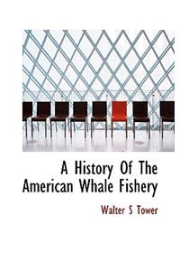 History of the American Whale Fishery