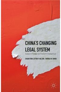 China's Changing Legal System