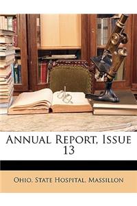 Annual Report, Issue 13