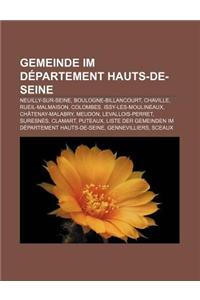 Gemeinde Im Departement Hauts-de-Seine