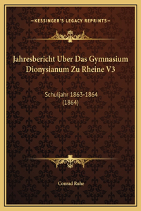Jahresbericht Uber Das Gymnasium Dionysianum Zu Rheine V3
