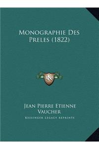 Monographie Des Preles (1822)