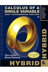 Calculus of a Single Variable, Hybrid: Early Transcendental Functions (with Enhanced Webassign Homework and eBook Loe Printed Access Card for Multi Te