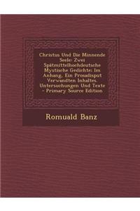 Christus Und Die Minnende Seele