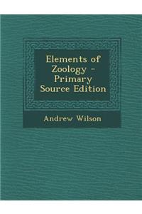 Elements of Zoology