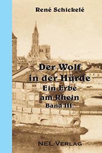 Wolf in der Hürde