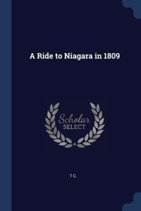 A Ride to Niagara in 1809