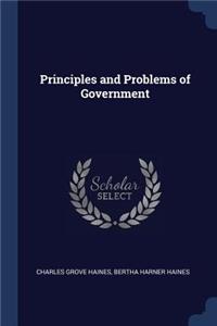Principles and Problems of Government