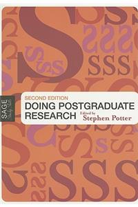 Doing Postgraduate Research