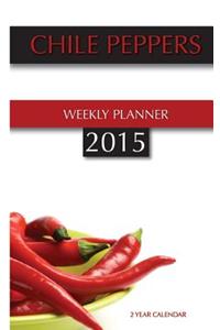 Chile Peppers Weekly Planner 2015