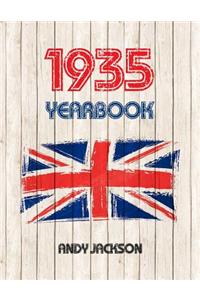 1935 UK Yearbook: Interesting Facts from 1935 Including 30 Newspaper Front Pages - Unique 80th Birthday Gift / Present!