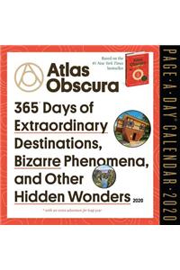 2020 Atlas Obscura Colour Page-A-Day Calendar
