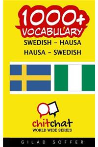 1000+ Swedish - Hausa Hausa - Swedish Vocabulary