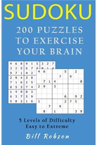 Sudoku - 200 Puzzles to Exercise Your Brain