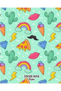 Sticker Book Plain