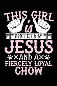 This Girl Is Protected By Jesus And A Fiercely Loyal Chow