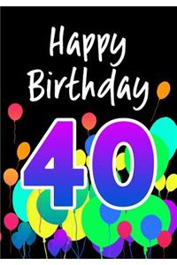 Happy Birthday 40