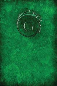 Monogram G Any Day Planner Notebook