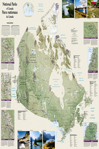 Canada National Parks, laminated