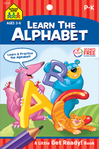 School Zone Learn the Alphabet Tablet Workbook