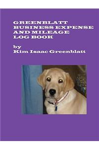 Greenblatt Business Expense and Mileage Log Book