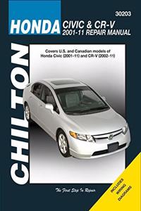 Honda Civic & CR-V ('01-'11) (Chilton)