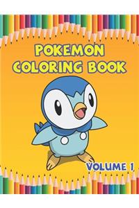 Pokemon Coloring Book Volume 1