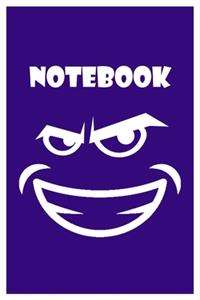 Violet Evil Smiling Notebook Gift