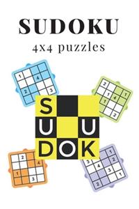 Sudoku 4x4 puzzles