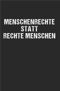 Menschenrechte statt rechte Menschen