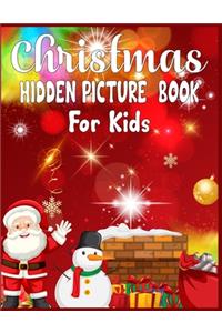 Christmas Hidden Picture Book For Kids