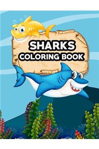 Shark Coloring Book