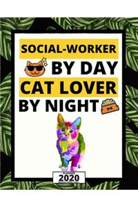 Social Worker By Day Cat Lover By Night