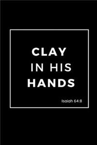CLAY IN HIS HANDS Isaiah 64