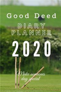 Good Deed Diary planner 2020