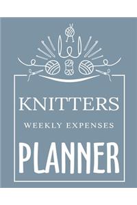 Knitters Weekly Expenses Planner