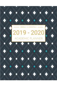 2019-2020 Academic Planner Weekly And Monthly