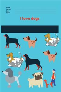 I love dogs