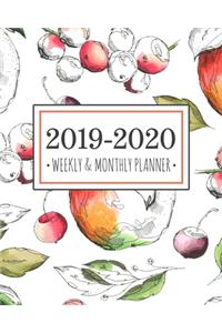 2019-2020 Weekly & Monthly Planner