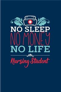 No Sleep No Money No Life Nursing Student