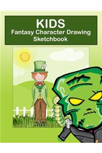 kids fantasy character drawing sketchbook
