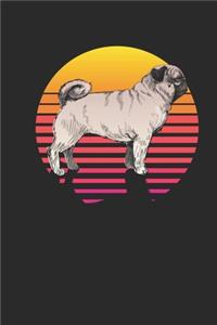 Pug Sunset