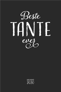 Beste Tante ever Kalender 2020