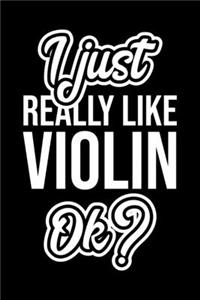 I Just Really Like Violin Ok?