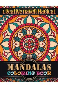 Creative Haven Magical Mandalas Coloring Book