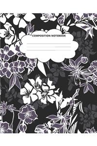 Hibiscus Composition Notebook