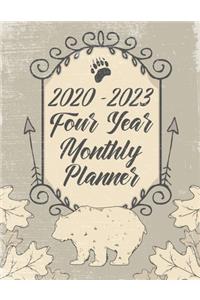 2020 - 2023 Four Year Monthly Planner