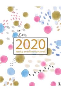 2020 Planner - Weekly & Monthly Planner