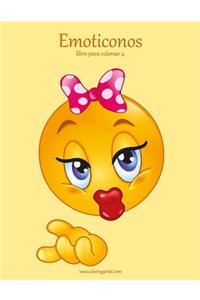 Emoticonos libro para colorear 4